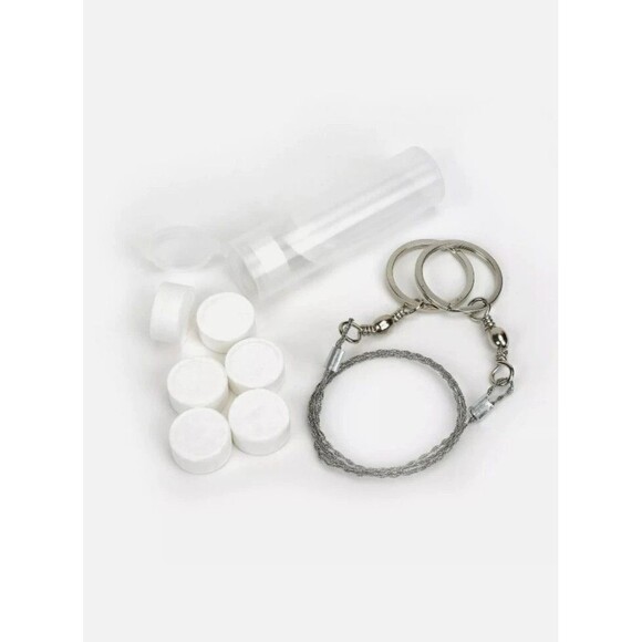 Ozark Trail 16-pc Survival Kit with Case Camping Hiking Emergency Multitool Gift - Picture 7 of 9